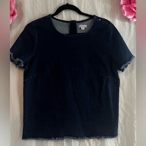 Merona Black Short Sleeve T-Shirt